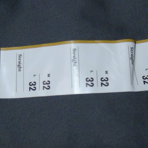 Goodfellow & Co The Every Wear Stretch Gray Straight Chino Pants Men Size 32 X32 - Picture 5 of 12